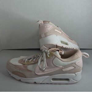 Nike Wmns Air Max 90 Futura Barely Rose White Pink Women Casual Size9 DM9922-104